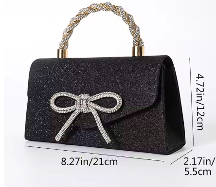 Glam Bow Clutch