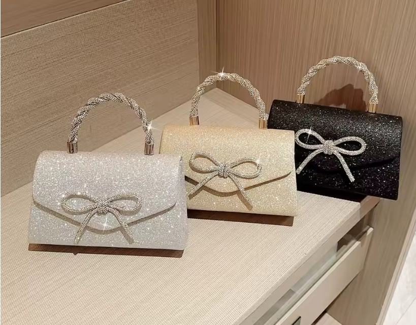 Glam Bow Clutch